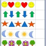 Follow The Pattern Kids Worksheet